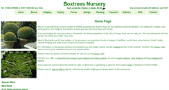 Desktop Screenshot of boxtrees.com